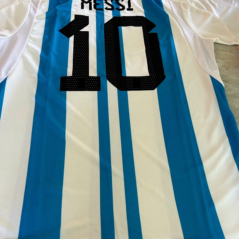 New Messi adidas World Cup Jersey